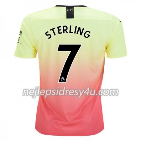 Fotbalové dres Manchester City Sterling 7 Alternativní 2019/20